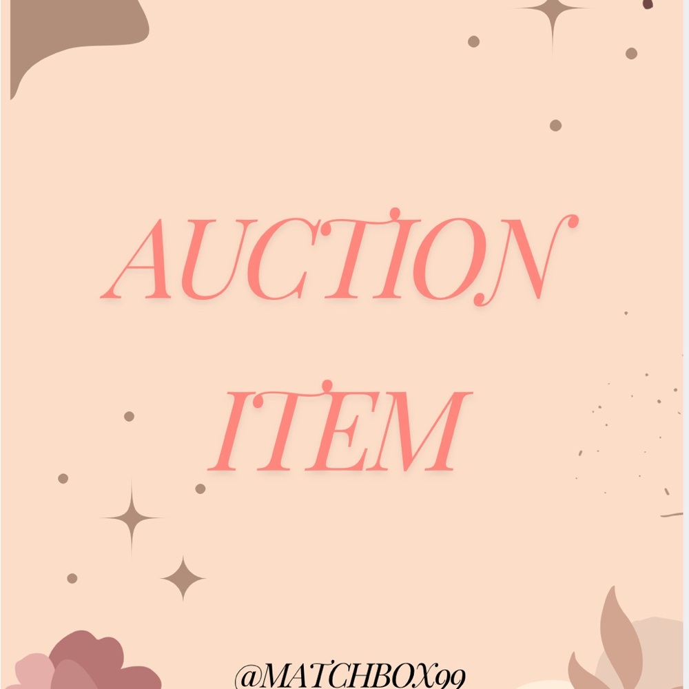 Pop up auction item